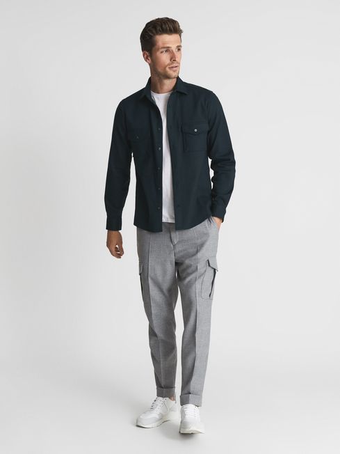 James Twill Jersey OverShirt