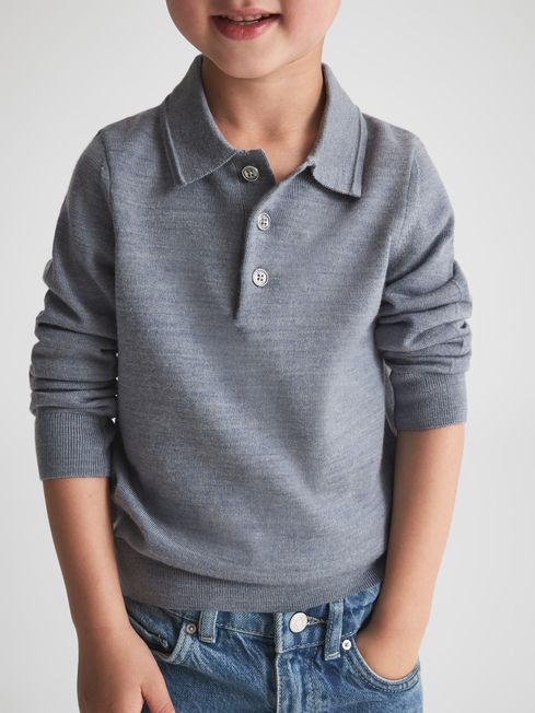 Trafford Merino Wool Polo Shirt