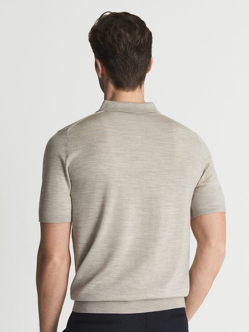 Maxwell Merino Zip Neck Polo