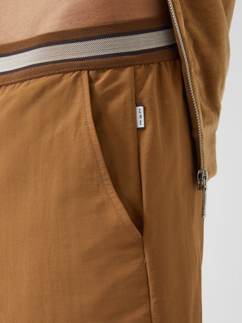 Sunseeker - Che Contrast Waistband Swim Shorts