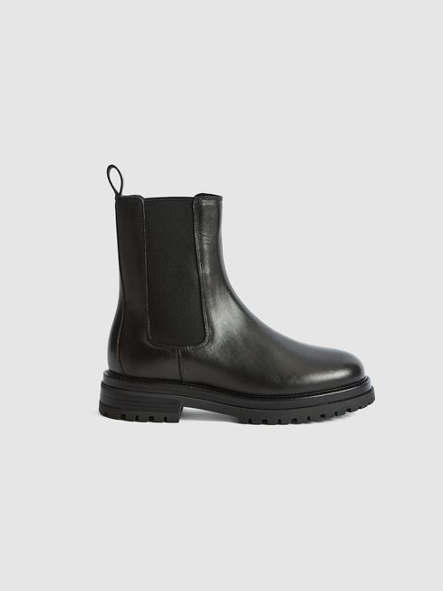 Thea Boots Leather Chelsea Boots