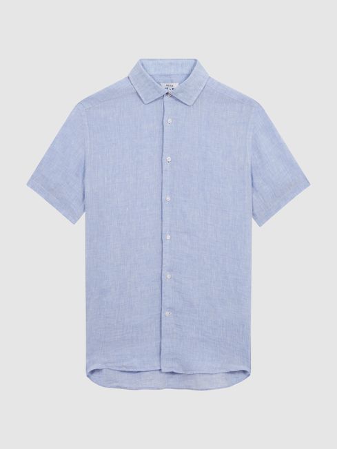 Holiday Linen Slim Fit Shirt