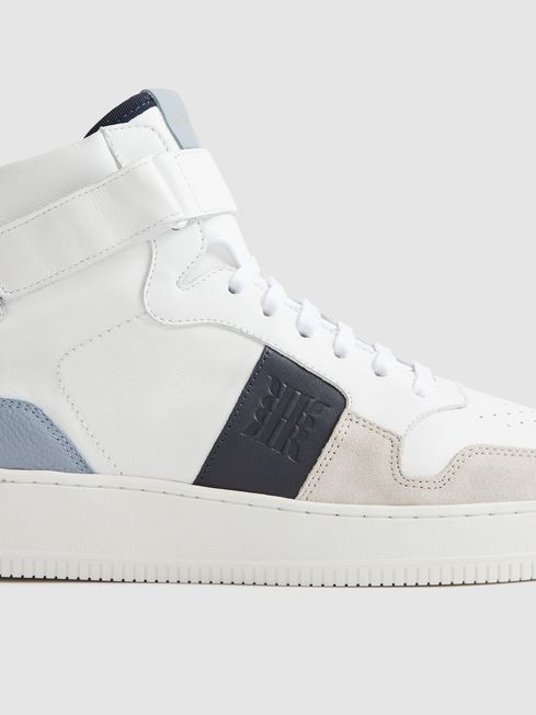Aira High Top Leather Trainers