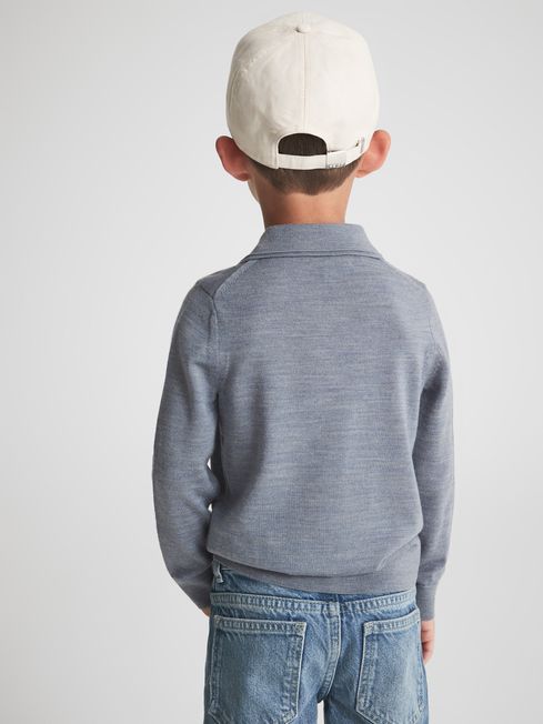 Trafford Merino Wool Polo Shirt
