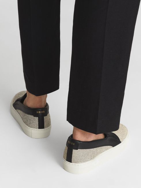 Luca Slip On Suede Slip-On Trainers