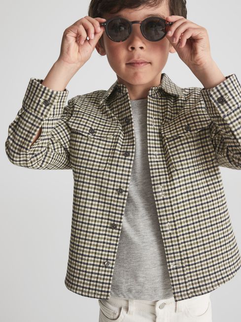 Kane Checked Twin Pocket OverShirt