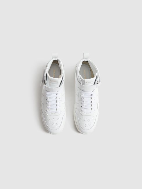 Aira High Top Leather Trainers