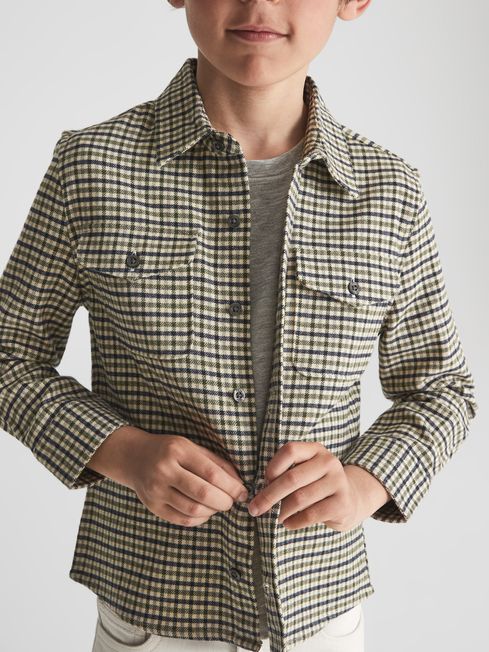 Kane Checked Twin Pocket OverShirt