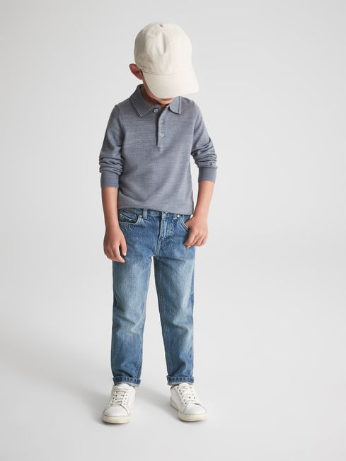 Trafford Merino Wool Polo Shirt