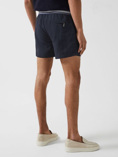 Sunseeker - Che Contrast Waistband Swim Shorts
