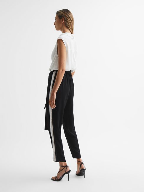 Allie Colourblock Shirt Jumpsuit