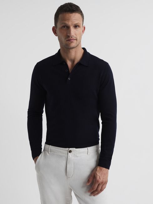 Trafford Merino Wool Polo Shirt