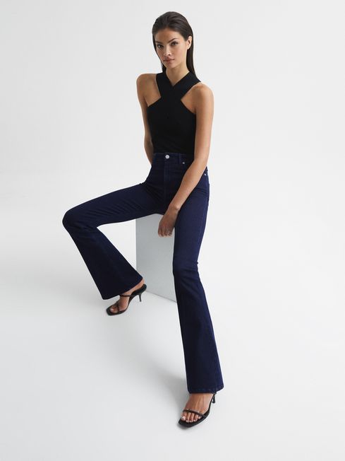 Perry Contour High Rise Flared Jeans