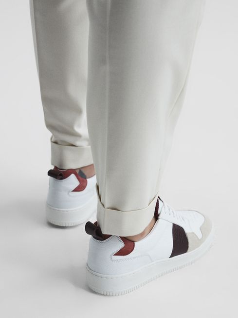 Aira Low Top Leather Trainers