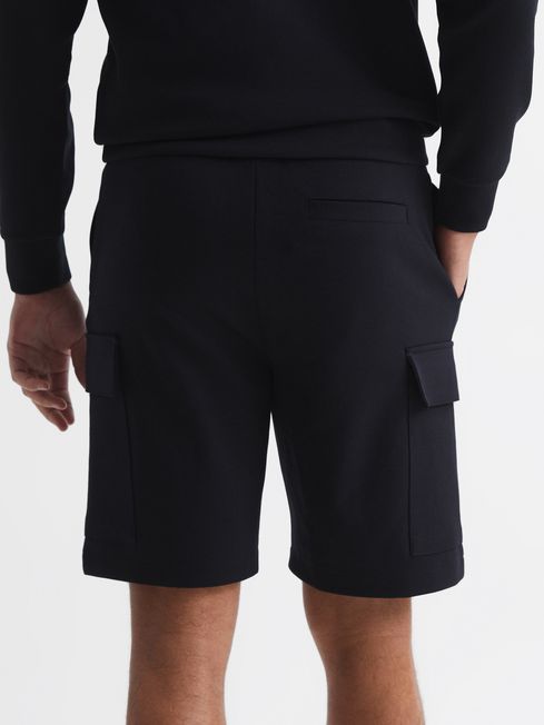 Oliver Interlock Jersey Cargo Shorts