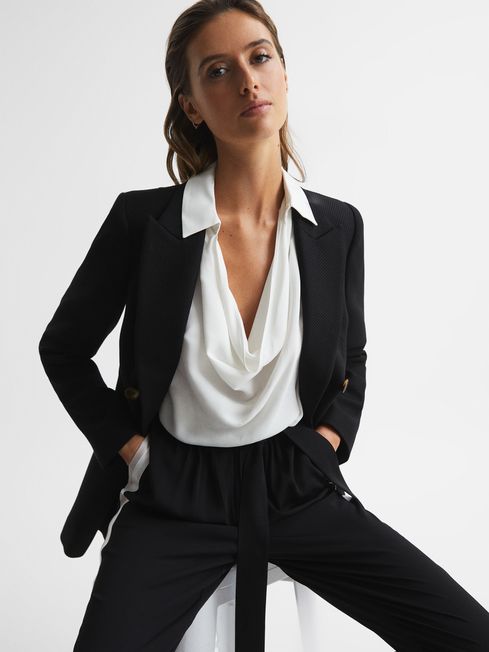Allie Colourblock Shirt Jumpsuit