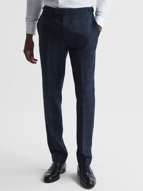 Ancroft Prince of Wales Check Mixer Trousers