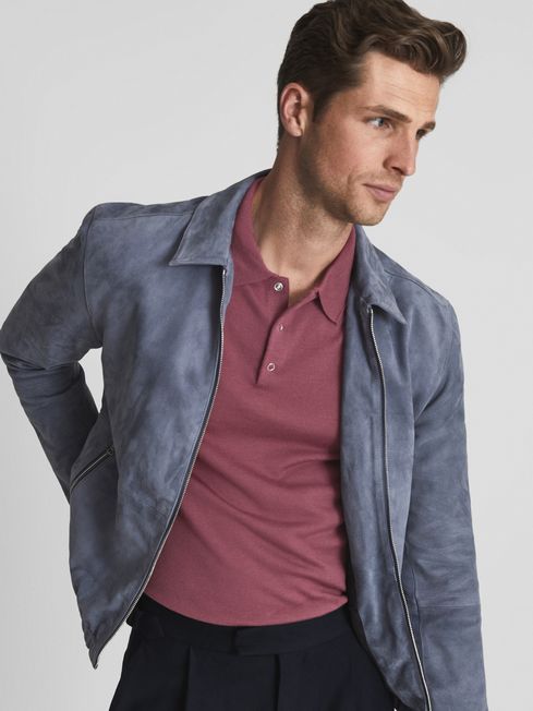 Blair Merino Snap Button Polo T-Shirt