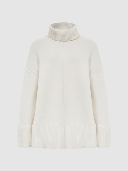 Sarah Cashmere Blend Roll Neck Jumper