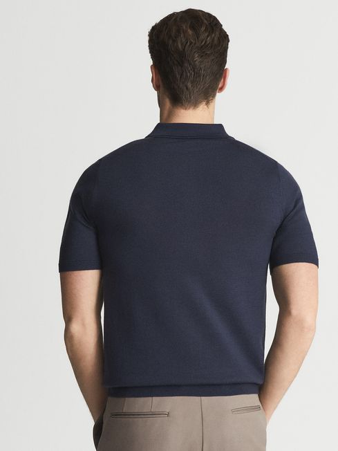 Maxwell Merino Zip Neck Polo