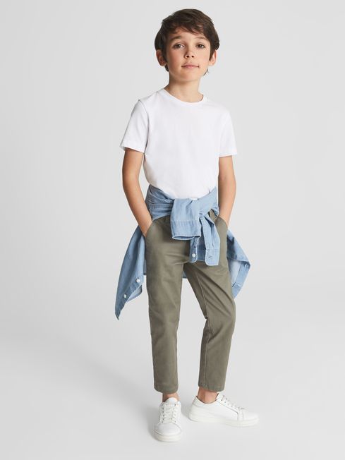 Pitch Junior Slim Fit Casual Chinos