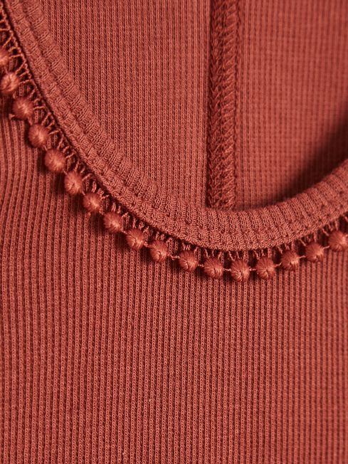 Violet Jr Junior Trim Detail Vest