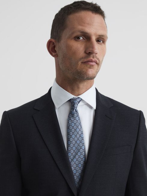Remote Cotton Satin Slim Fit Shirt