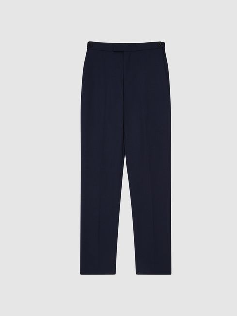 Bold Slim Fit Wool Trousers