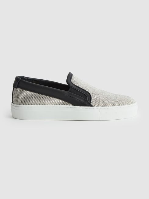 Luca Slip On Suede Slip-On Trainers
