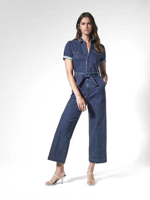 Anessa Paige Denim Jumpsuit