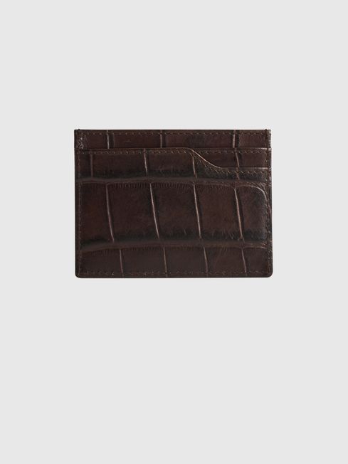 Cabot Leather Card Holder