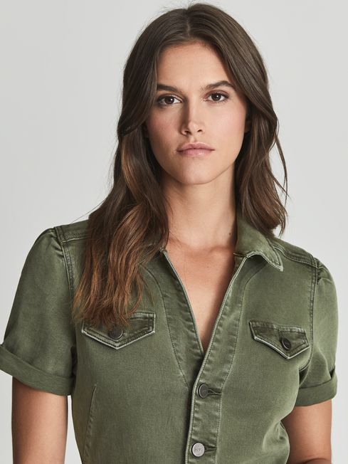 Anessa Paige Denim Jumpsuit