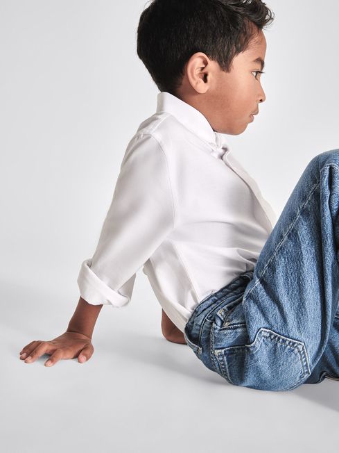 Greenwich Junior Cotton Oxford Shirt