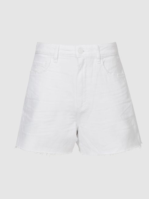 Dani Paige Raw Hem Denim Shorts