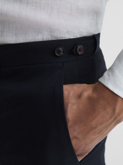 Kin Linen Formal Trousers