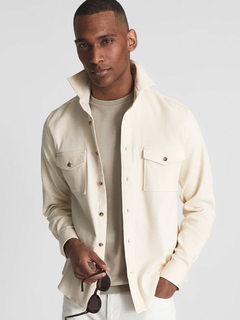 James Twill Jersey OverShirt