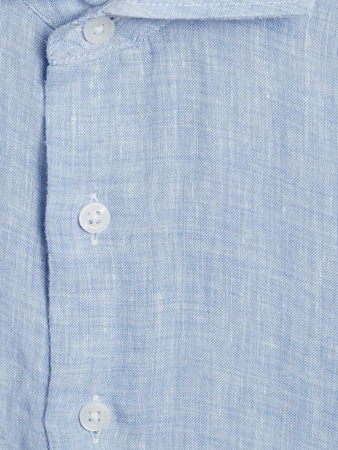 Ruban Junior Long Sleeve Linen Shirt