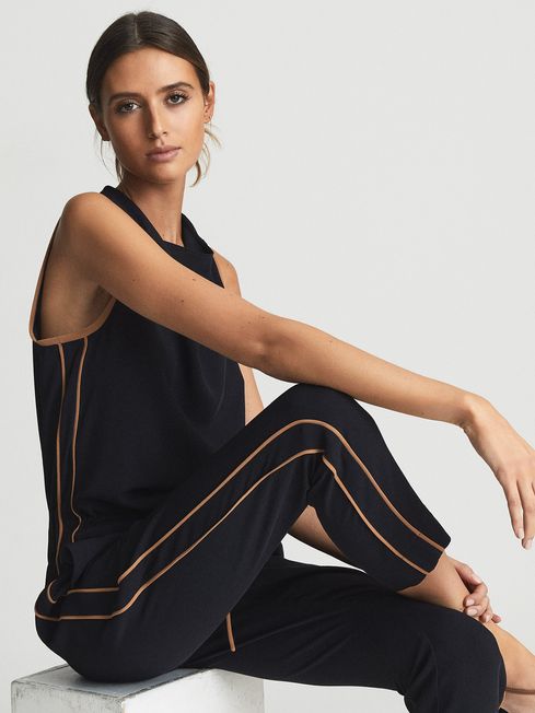 Tayla Side Stripe Jumpsuit