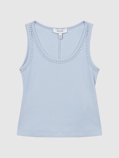 Violet Jr Junior Trim Detail Vest