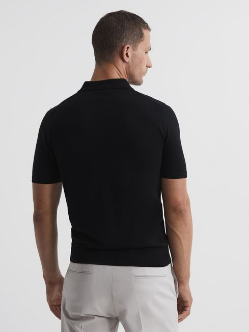 Maxwell Merino Zip Neck Polo