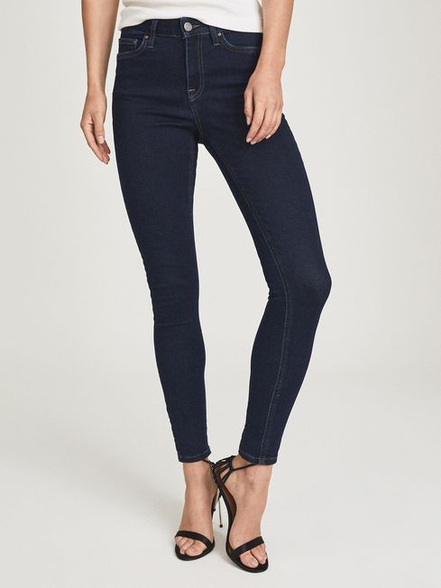 Lux High Rise Skinny Flared Jeans