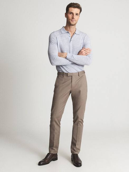 Trafford Merino Wool Polo Shirt