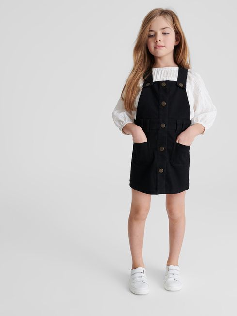 Loren Jr Junior Denim Dungaree Dress