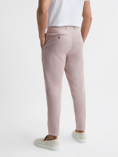 Truce Cotton Linen Blend Casual Trousers
