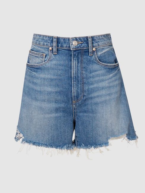 Dani Paige Raw Hem Denim Shorts