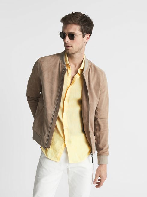 Holiday Linen Slim Fit Shirt