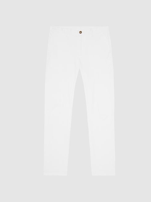 Pitch Washed Slim Fit Chinos