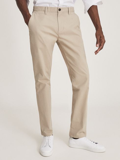 Pitch Washed Slim Fit Chinos