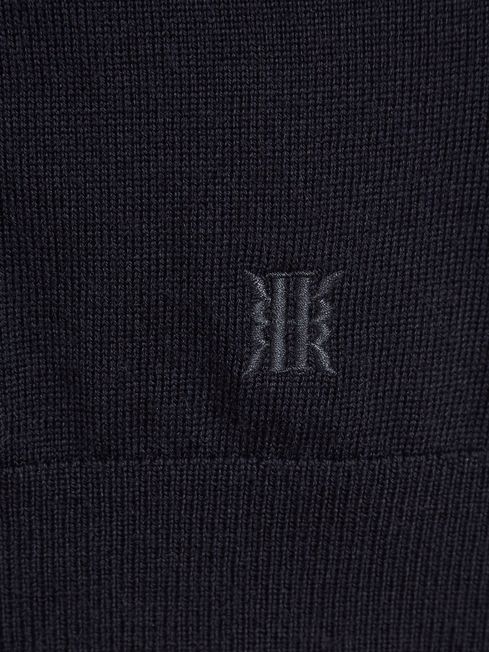 Blackhall Junior Zip Up Knitted Jumper