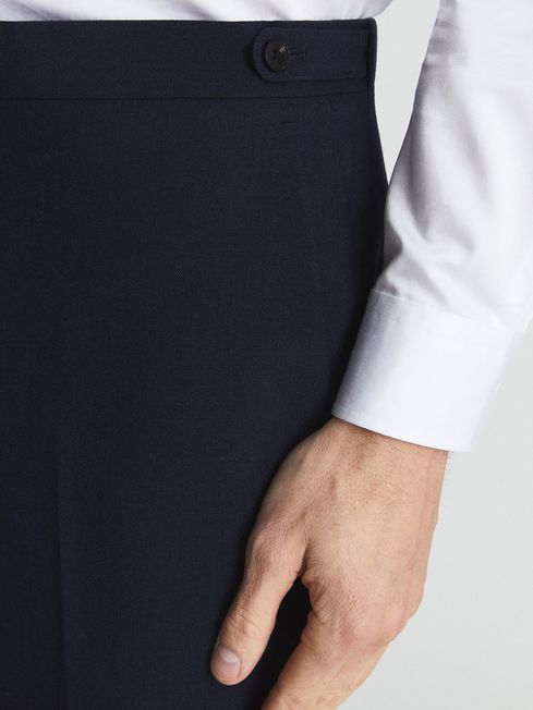 Bold Slim Fit Wool Trousers